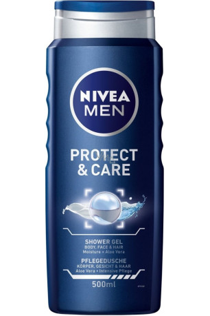 Gel douche Protect & Care Homme 500 ml Nivea