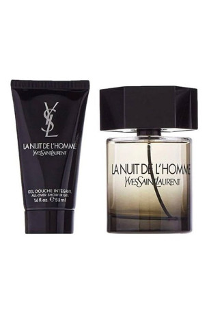 Coffret La Nuit de L'Homme 100ml Edt + 50ml Gel douche Yves Saint Laurent