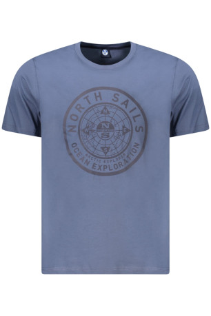 T-shirt manches courtes bleu
