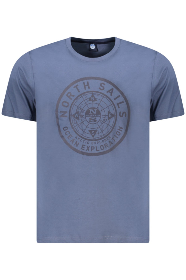 T-shirt manches courtes bleu