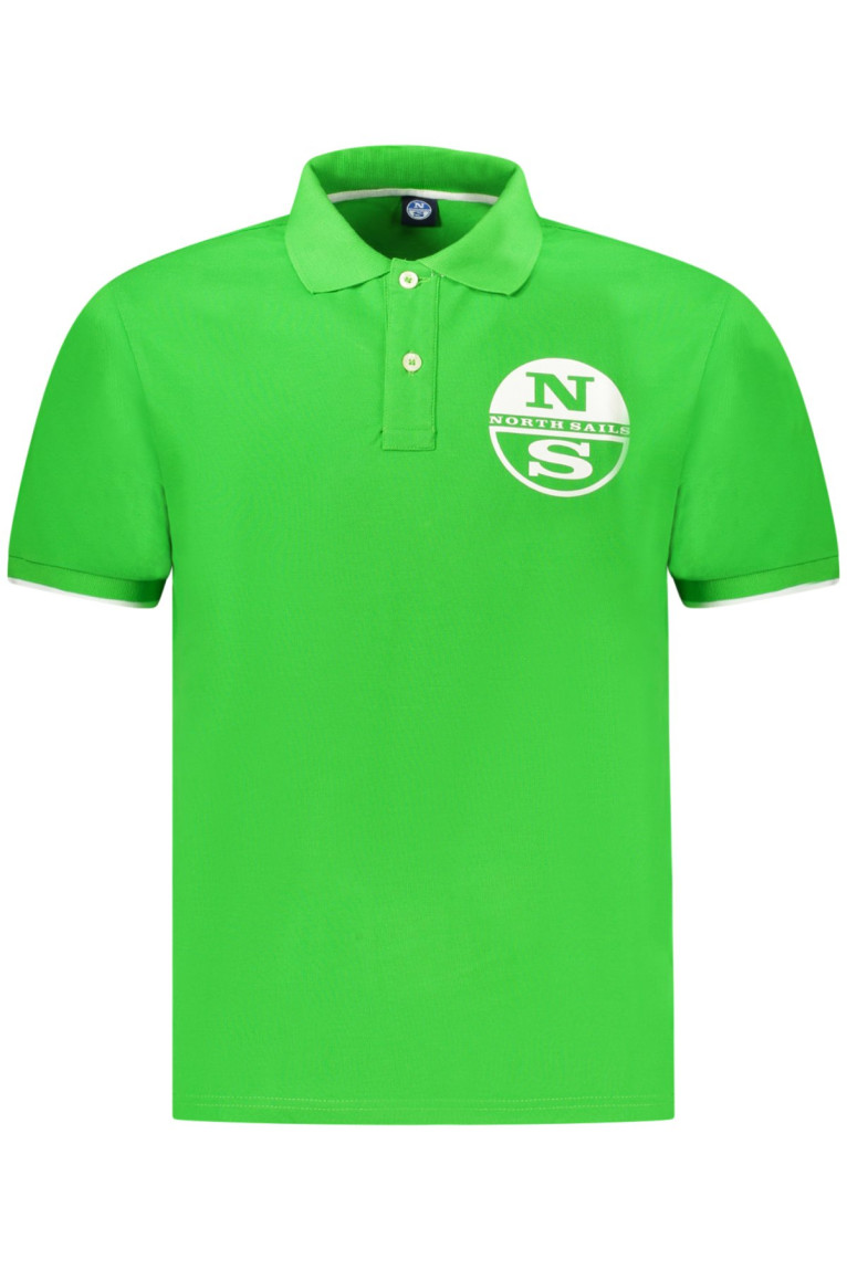 Polo manches courtes vert