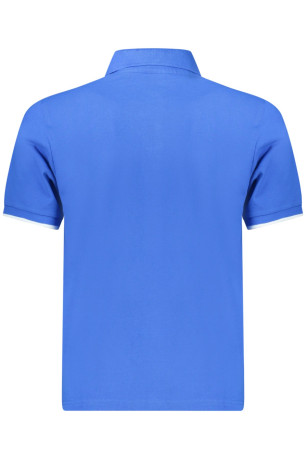 Polo manches courtes bleu