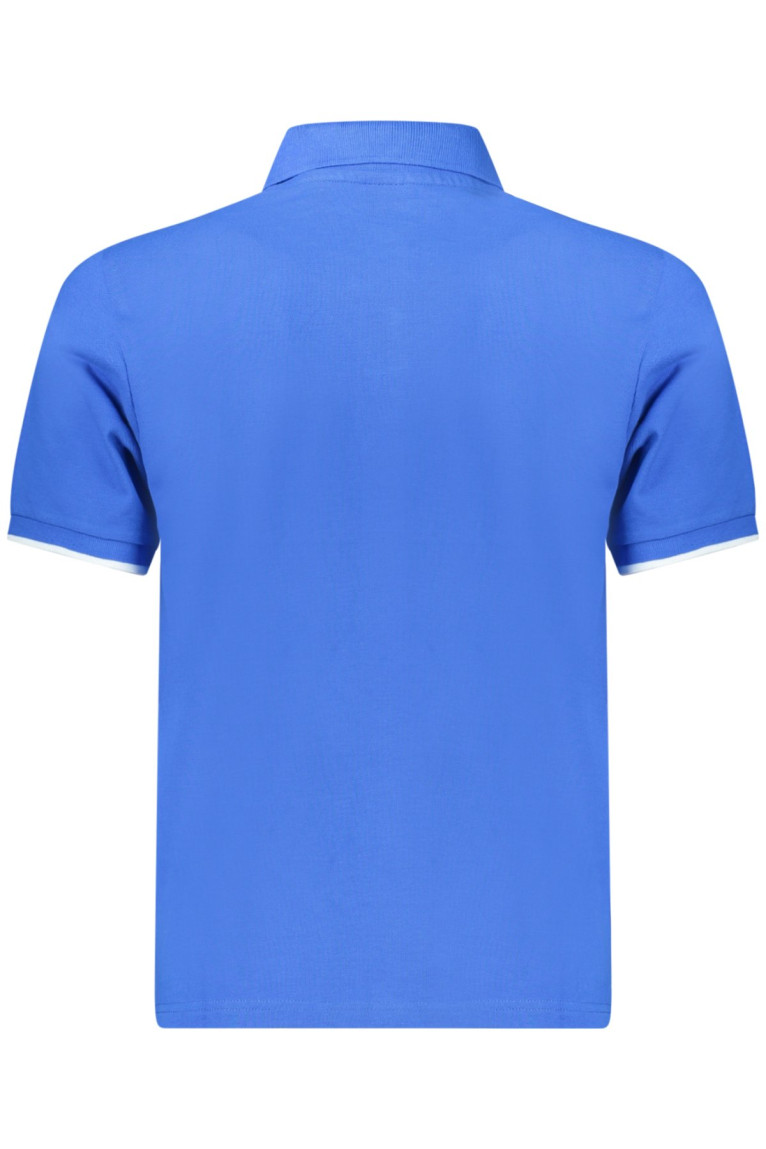Polo manches courtes bleu