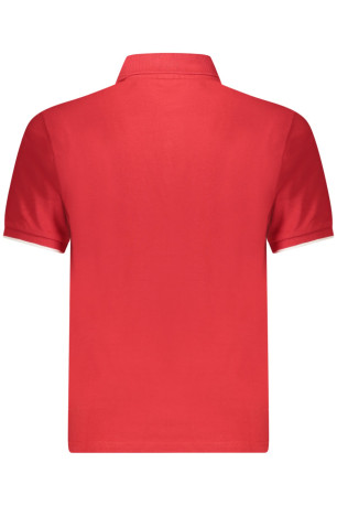 Polo manches courtes rouge