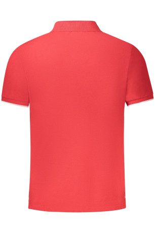 Polo manches courtes rouge