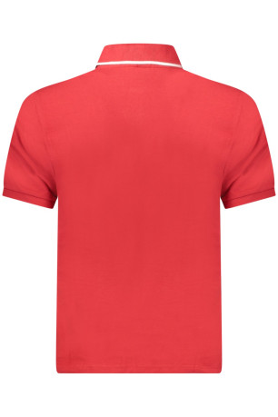 Polo manches courtes rouge
