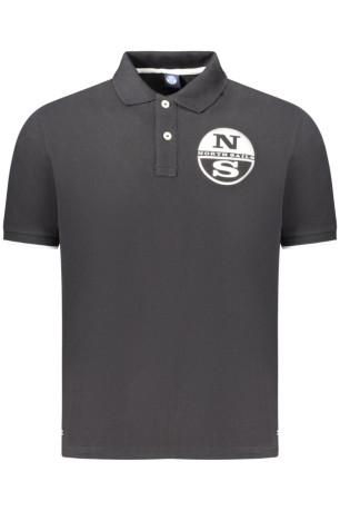 Polo manches courtes Noir