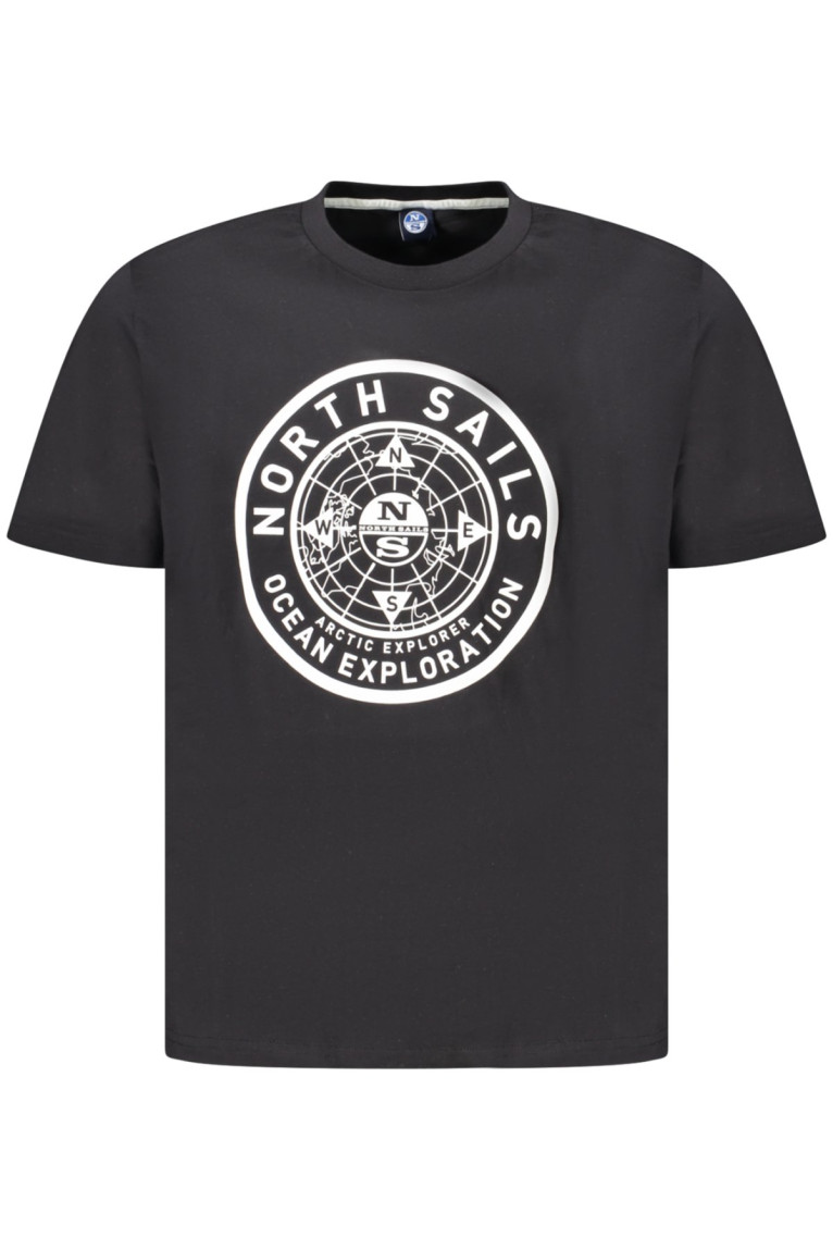 T-shirt logo manches courtes noir