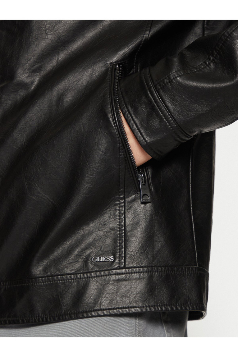 Veste effet cuir tendance Guess jeans