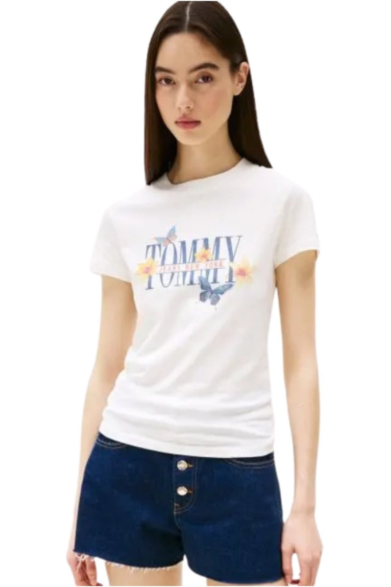 TShirt MC coton logo Tommy Jeans