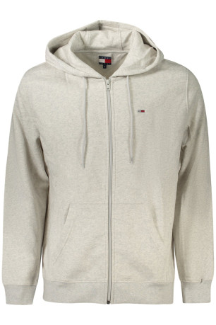 SWEAT-SHIRT ZIPPÉ POUR HOMMES TOMMY HILFIGER GRIS Tommy Hilfiger
