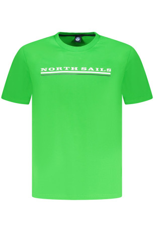 T-shirt homme manches courtes vert