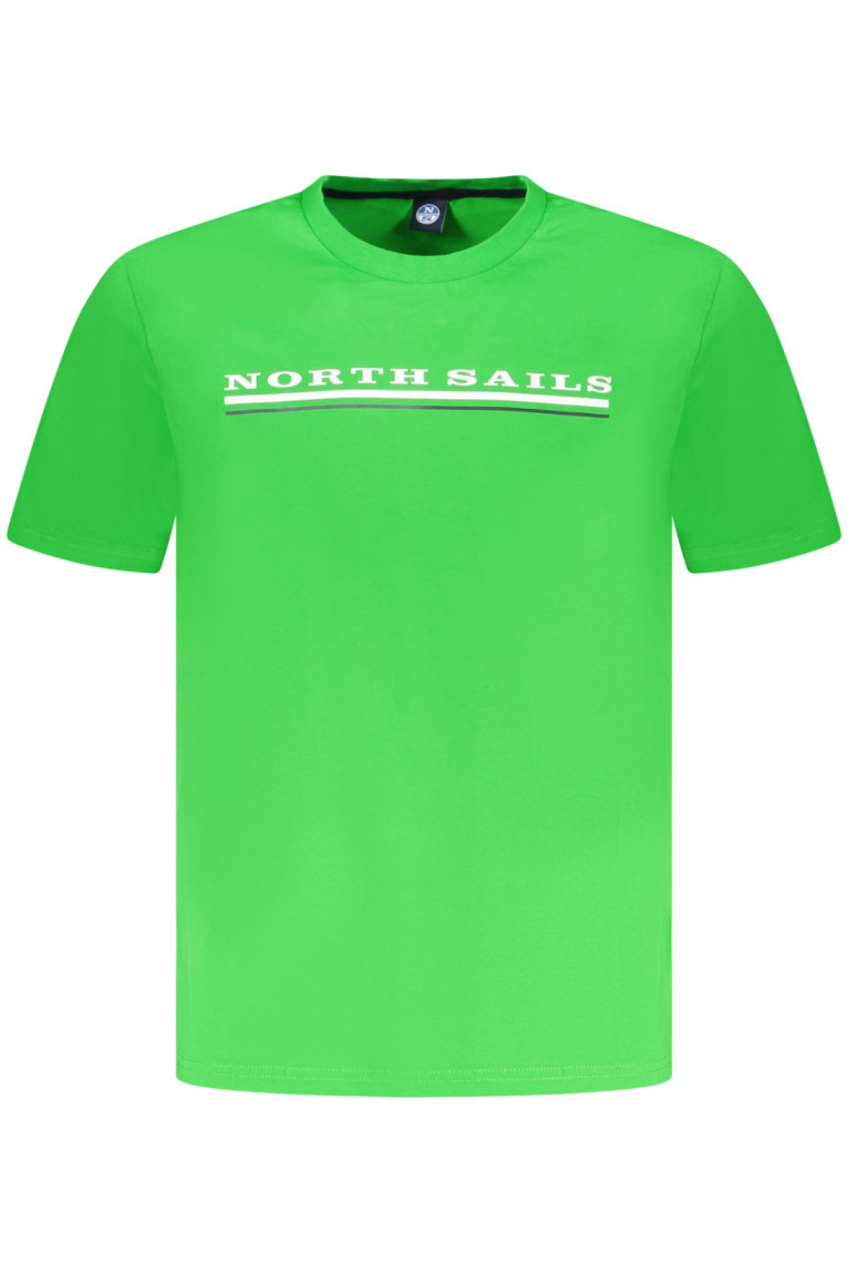 T-shirt homme manches courtes vert