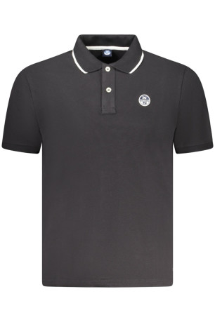 Polo manches courtes noir