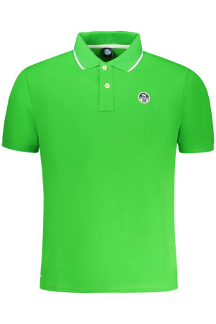 Polo manches courtes Vert