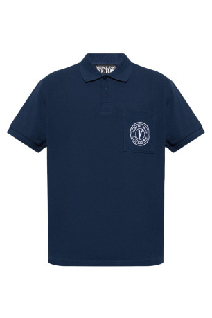 Polo MC coton logo Versace Jeans