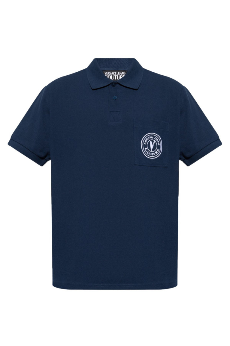 Polo MC coton logo Versace Jeans