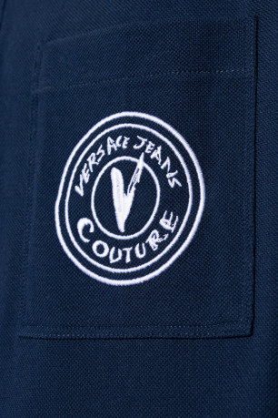 Polo MC coton logo Versace Jeans