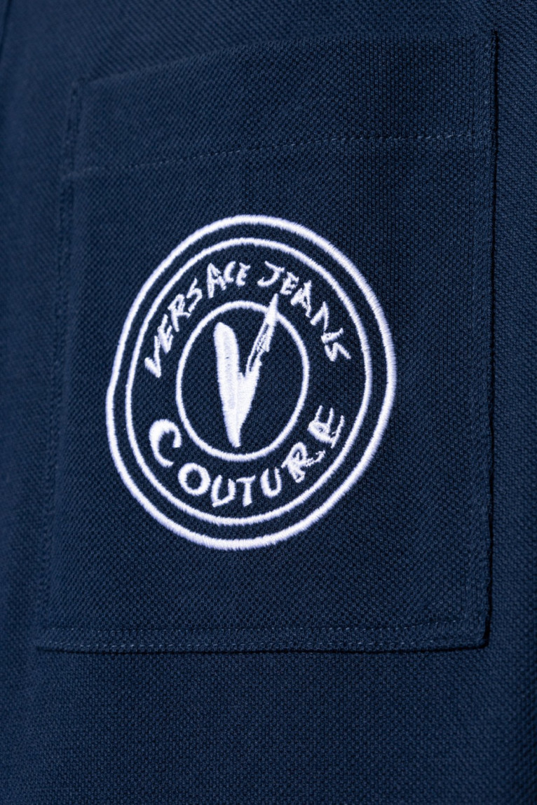 Polo MC coton logo Versace Jeans
