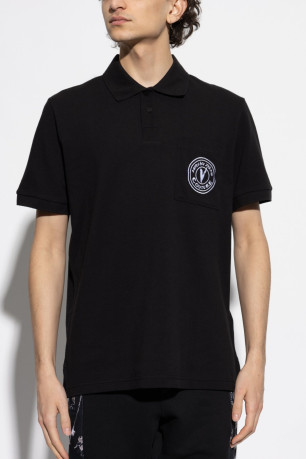 Polo MC coton logo Versace Jeans