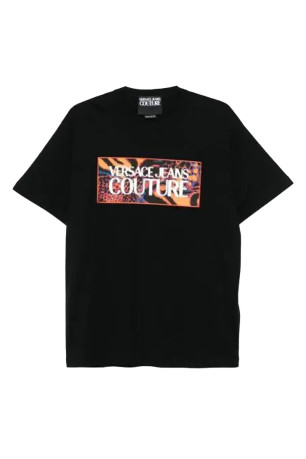 TShirt MC coton logo Versace Jeans
