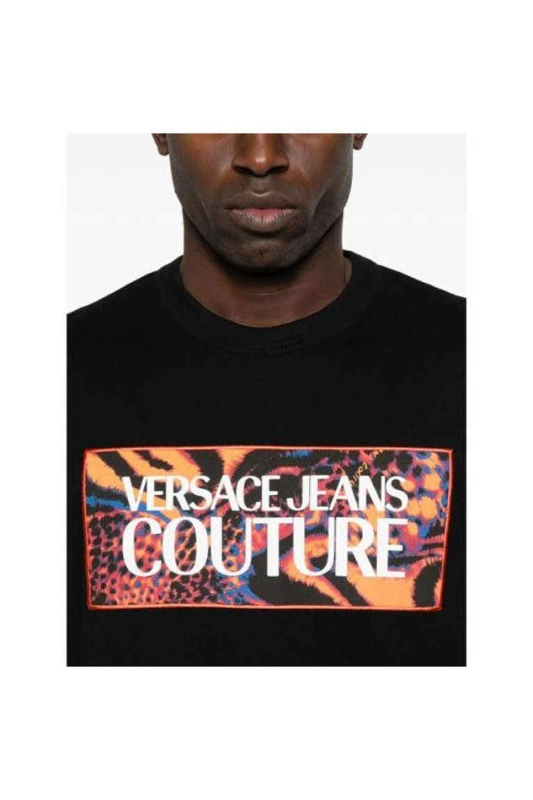 TShirt MC coton logo Versace Jeans