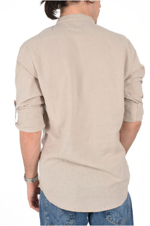 Chemise ML lin coton La Maison Blaggio