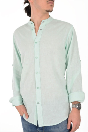 Chemise ML lin coton La Maison Blaggio