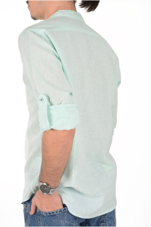 Chemise ML lin coton La Maison Blaggio