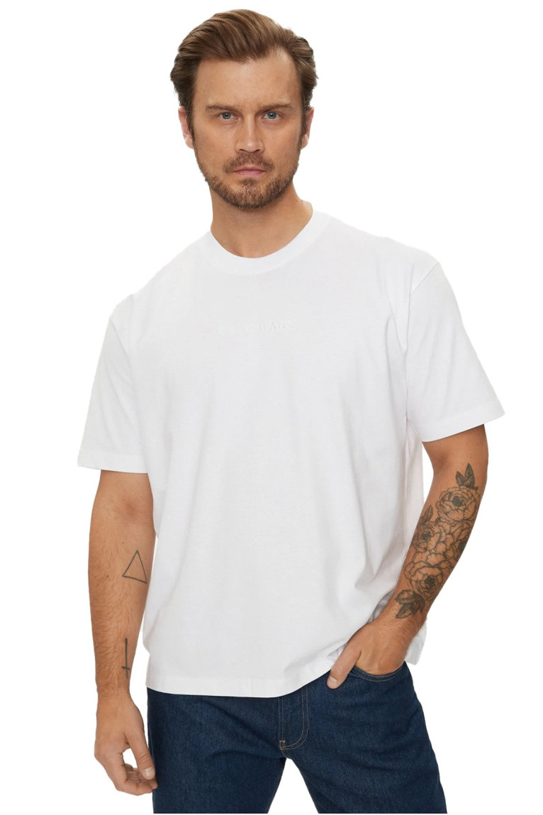 TShirt MC coton logo Guess jeans