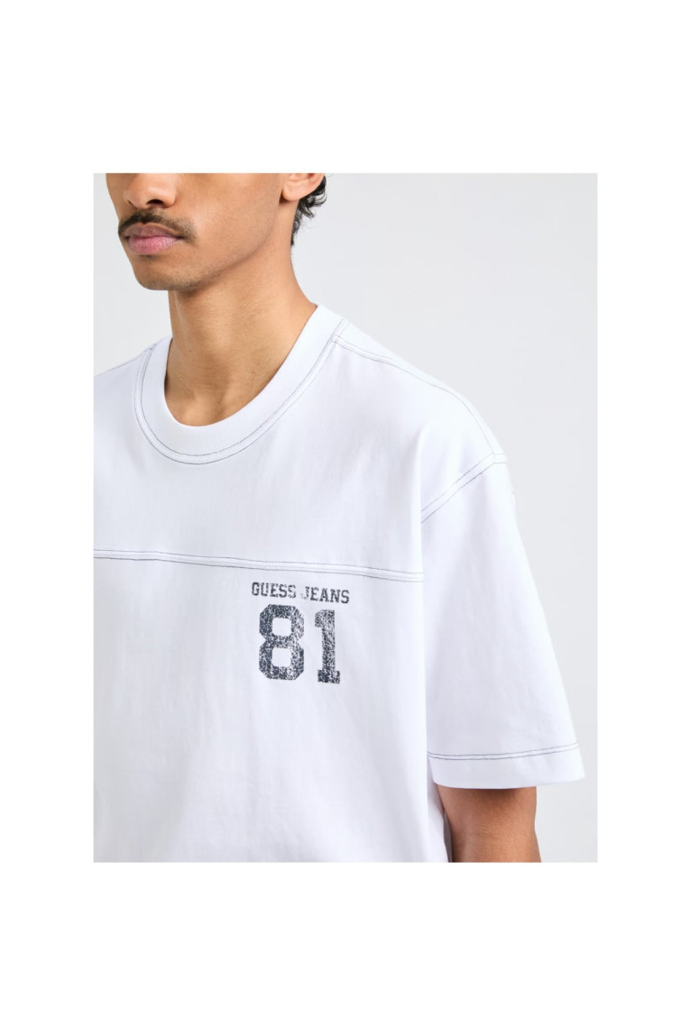 TShirt MC coton logo Guess jeans