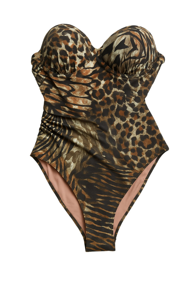 Maillot de bain 1 pièce échancré Guess jeans