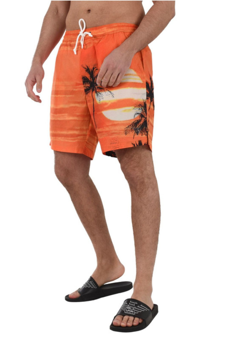 Short de bain imprimé Guess jeans
