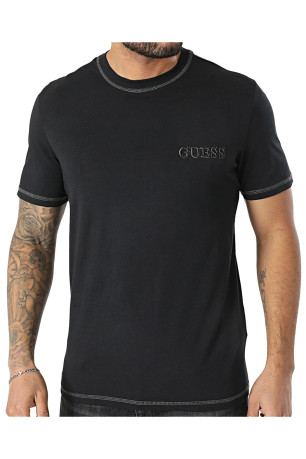 TShirt MC logo coton Guess jeans