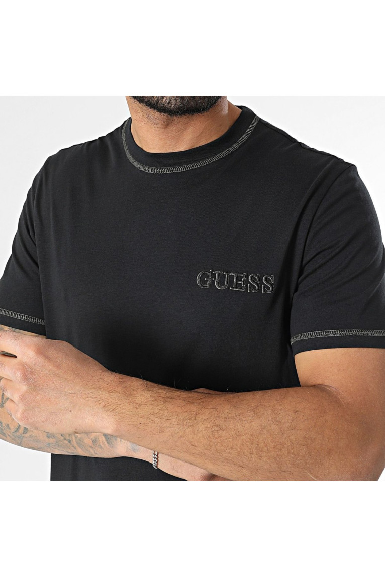TShirt MC logo coton Guess jeans