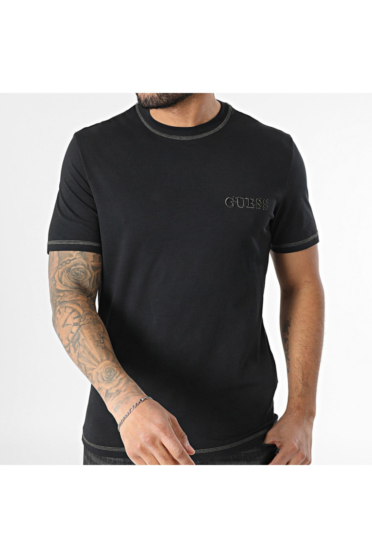 TShirt MC logo coton Guess jeans