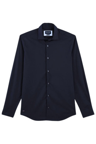 Chemise slim en popeline stretch Eden Park Eden park