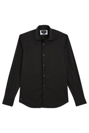 Chemise slim en popeline stretch Eden Park Eden park