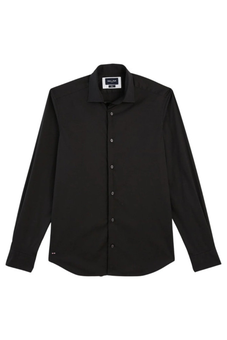 Chemise slim en popeline stretch Eden Park Eden park