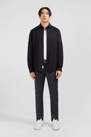 Chemise slim en popeline stretch Eden Park Eden park