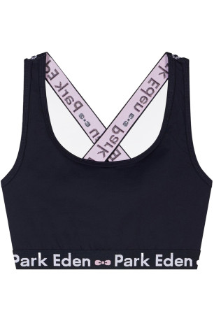 Brassière sport jersey de coton Eden park