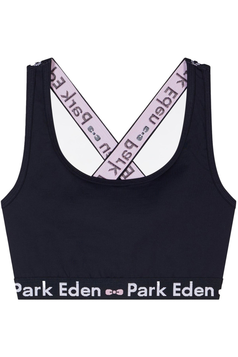 Brassière sport jersey de coton Eden park