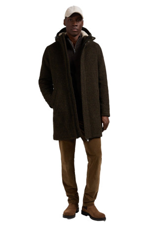 Parka longue avec capuche Eden park