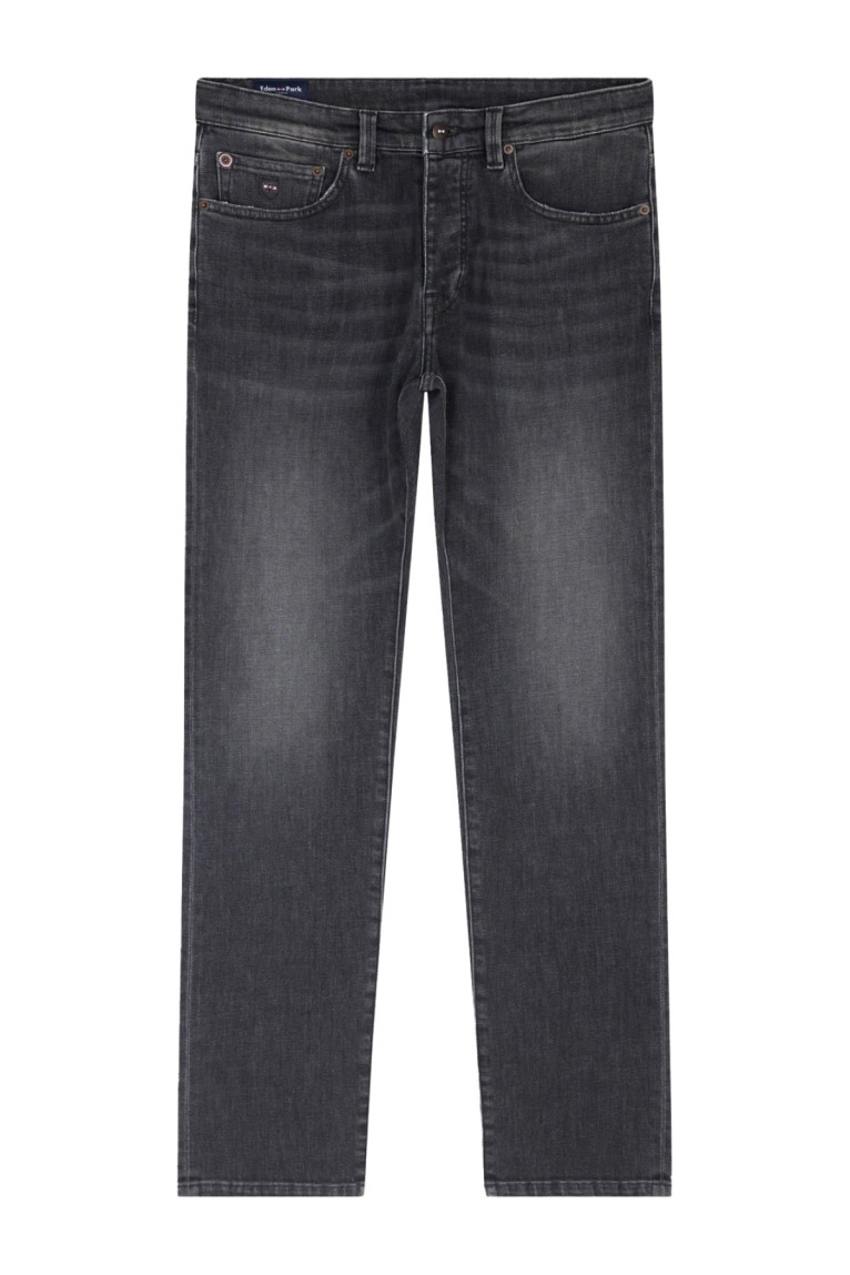 Jeans gris 5 poches Eden park