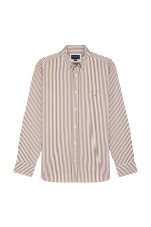 Chemise ML popeline rayée Eden park