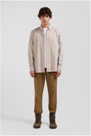 Chemise ML popeline rayée Eden park