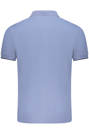 Polo manches courtes bleu