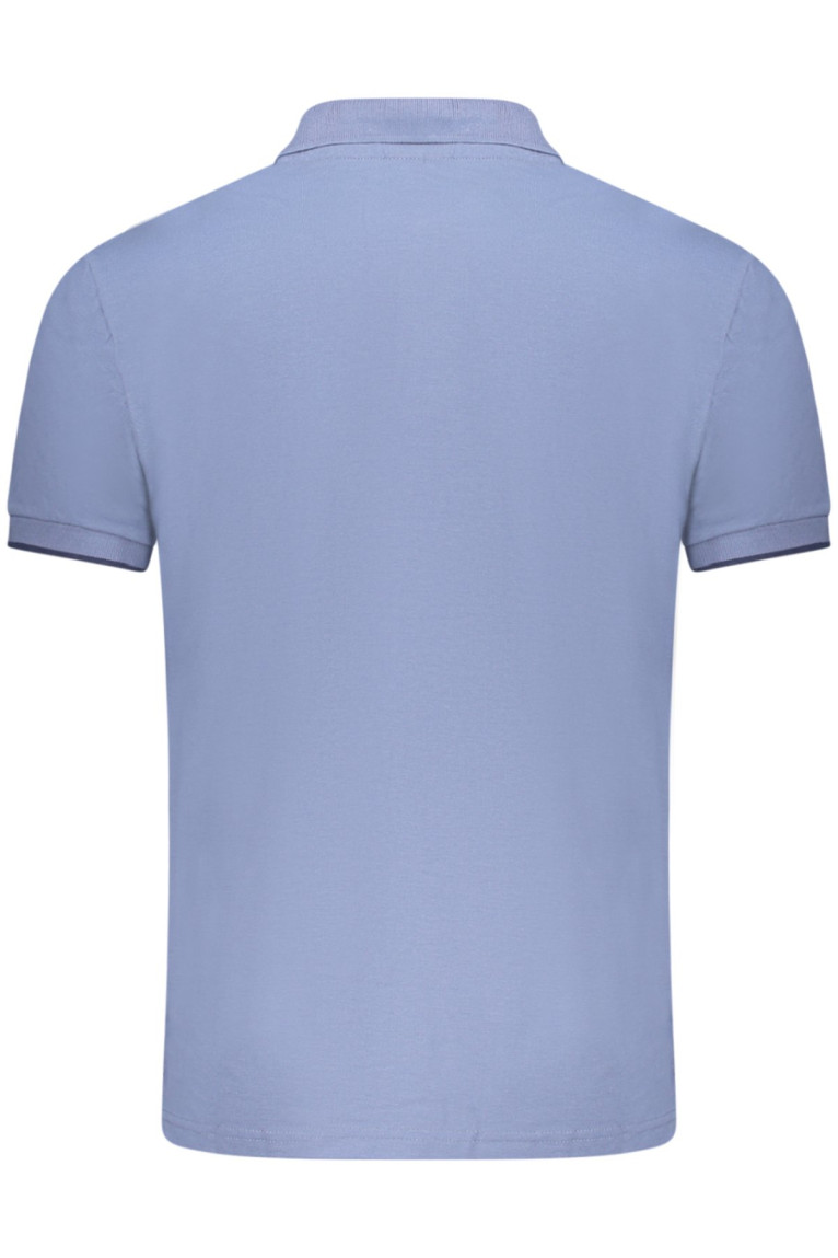 Polo manches courtes bleu