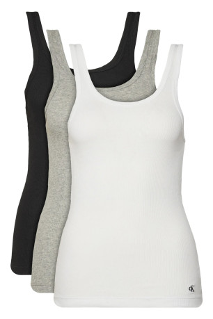 Tripack débardeur côtelé Calvin klein