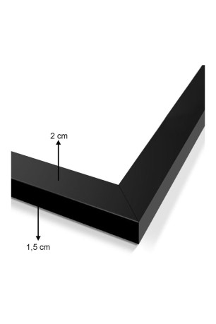 Tableau décoratif encadré (3 pièces) Wallity